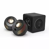 CREATIVE Pebble X Plus 2.1 Lautsprecher, Bluetooth 5.3, USB-C, schwarz RGB-Beleuchtung