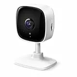 TP-Link Tapo C110 WLAN IP Kamera, Überwachungskamera (3 MP Auflösung, Zwei-Wege-Audio, Bewegungserkennung, Ton- und Lichtalarm, Nachtsicht bis zu 9 m, bis zu 256 GB lokaler Speicher auf SIM-Karte)