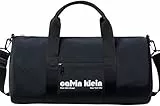 Calvin Klein Herren Duffle Bag Tasche Graphic Crossbody mit Retro-Logo, Schwarz (Black), Einheitsgröße