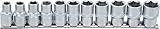 BGS Steckschlüssel-Einsatz-Satz - 1/2' - SW 10-21 mm - 11-tlg.