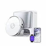 NARWAL Flow Saugroboter mit Wischfunktion, FlowWash-Moppsystem mit Echtzeit-Selbstreinigung, 22.000 Pa Wischroboter, Tierhaare DualFlow Tangle-Frei, 45-80°C Spülen und Heißlufttrocknung, Absaugstation