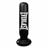 Everlast Aufblasbarer Boxsack für Anfänger & Fitness, tragbar, Zielgrafik, stabile befüllbare Basis, Fußpumpe, Höhe 132 cm