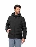 Jack Wolfskin Herren COLONIUS JKT M RDS Daunenjacke, Black, L