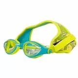 Finis DragonFly Schwimmbrille - Kinderschwimmbrille für 4-12 Jahre mit UV-Schutz, schwimmfähigem Neoprenband und langlebigen Gläsern - PVC- und Latex-frei - Lemon - Zitrone