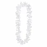 Boland - Hawaiikette Ohana, 1 Stück, Länge 105 cm, Halskette, Sommer, Strand, Blüten, Blumen, Meer, Urlaub, Accessoire, Verkleidung, Kostüm, Karneval, Mottoparty