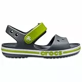 Crocs Unisex Kinder Bayaband Sandal K Sandalen, Charcoal, 22/23 EU