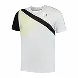 DUNLOP Herren Game Tee 3, Sport Tennis T-Shirt, Weiß