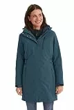 Killtec Damen Parka Funktionsparka mit abzippbarer Kapuze KOW 165 WMN PRK wasserdicht, Winddicht, atmungsaktiv 00834-petrol 42