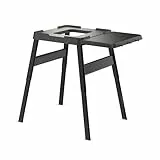 Ninja Woodfire verstellbarer Ständer und Beistelltisch, Außenofen- und Grillständer, robuster Outdoor-Kochtisch und Pizzaofenständer, Schwarz 4718J800EUUK