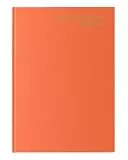IMPRINT Schülerkalender 2023–2024, A4, Wochenansicht, gebunden, Halbjahrstagebuch – Studenten-Lehrer-Planer Organizer mit Terminplaner, Stundenplaner, Begriff und Notizen (orange)
