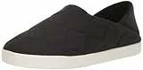 TOMS Herren Ezra Hausschuh, Schwarz Gesteppte Baumwolle Ripstop, 40.5 EU