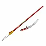 WOLF Garten multi-star Astsäge RE-PM mit Teleskopstiel ZM-V4, rot