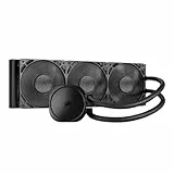 Corsair Nautilus 360 RS CPU-Flüssigkeitskühler – 360mm AIO – Geräuscharm – Direkter Mainboard-Anschluss – Intel LGA 1851/1700, AMD AM5/AM4 – 3X RS120-Ventilatoren Inbegriffen – Schwarz