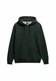 Superdry Herren Essential Logo Hoodie Dunkelwaldgrün Meliert Neu L