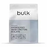 Bulk Hydrolysiertes Whey Protein Isolat, Protein-Shake, Protein Pulver, Eiweißpulver, Geschmacksneutral, 2,5 kg