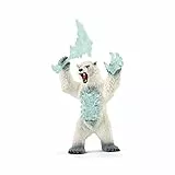 SCHLEICH Eldrador Creatures, Ice Monster Mythical Creature Toy for Kids, Blizzard Bear Action Figur, Ages 7+