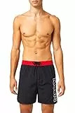 DIESEL Bmbx Wave Swim Short, Schwarz M Schwarz
