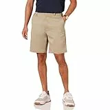 Amazon Essentials Herren Classic-Fit-Stretch-Golfshorts (Erhältlich in Big & Tall), Khakibraun, 36W