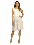 ApartFashion Damen Hochzeitskleid, Creme-Nude, 40 EU