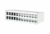 METZ CONNECT Modul AP-Gehäuse 2x12 Port reinweiß RAL9010