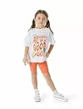 PATPAT Bekleidungssets Mädchen Kleidung Radlerhose Kinder, Kurzarm T-Shirt Top + Sport Radtrikot Leggings Shorts Trainingsanzug Mädchen, Teenager Activewear Party Sommer Geschenk 3–12 Jahre
