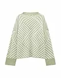 someday Damen Pullover | Strickpullover Tonica Loose mit Wolle und Mohair Pale Jade, M