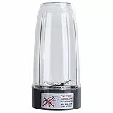 Dioche Mixerteile, Nb 101B Teile ABS Edelstahl 32oz Entsafter Cup mit Extractor Cross Blade Fit für 600W 900W Mixer Ersatzteile