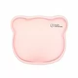 KOALA BABYCARE Babykissen Plagiozephalie, abnehmbar (mit Zwei Kissenbezügen), hilft EIN Plattkopfsyndrom vorzubeugen und zu behandeln. Aus Memory Foam - Rosa - Registriertes Design KBC®