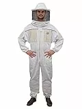 Humble Bee 430 Belüfteter Imkeranzug mit Rundschleier, arctic white, xx-large