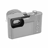 JJC Lange weiche Kamera Sucher Augenmuschel Sucher Okular Kompatibel mit Leica Q3 43, Q3, Q3 Monochrom Digitalkamera, Adaption Kamera Augensensor (Einfache Installation mit Kamera Blitzschuh)
