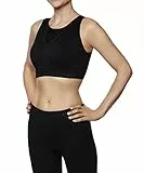 FALKE Damen Sport-BH Maximum Support CUP C/D W Sb Funktionsmaterial für hohen Aktivitätslevel 1 Stück, Schwarz Black 3000, M