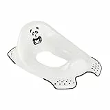 keeeper Panda Kinder-Toilettensitz, Ab ca. 18 Monate bis ca. 4 Jahre, Anti-Rutsch-Funktion, Ewa, Weiß