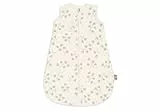 Jollein Jersey Schlafsack Newborn – 60cm – Leafy Dreams – 100% Baumwolle – 0.5 TOG – Sommerschlafsack Baby – Mit Reißverschluss – OEKO-TEX Zertifiziert
