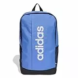 adidas Unisex LINEAR BACKPACK, Blue Fusion/Black/White, One size