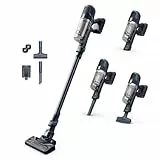 Rowenta X-Pert 6.60 Akkustaubsauger, 100W Leistung, 45 Min Laufzeit, kabellos & beutellos, LED-Bürstenkopf, sehr leicht, 0,55 l Staubbehälter, inkl. Fugendüse & Wandhalterung, schwarz, RH6831EO