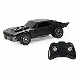 DC Comics, The Batman Batmobile Ferngesteuertes Auto mit offiziellem Batman-Film-Styling, Kinderspielzeug für Jungen und Mädchen ab 4 Jahren
