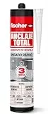 fischer Vollankerung | Montagekleber mit Schnellkleber in 3 Sekunden | belastbar bis 600 kg/m² | Tischlerei, Arbeitsplatten, Sockelleisten, Beschichtungen | 290 ml