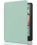 MoKo Hülle für 7' Kindle Paperwhite (12th Generation-2024) und Kindle Colorsoft Signature Edition 2024, Leichte Hülle mit Auto Wake/Sleep für Kindle Paperwhite 2024, Agave Grün