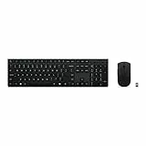 Lenovo Professional - Tastatur-und-Maus-Set - Full Size - kabellos - Bluetooth, 2.4 GHz - QWERTZ - Deutsch - Grau - braune Box
