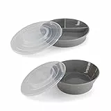 Twistshake Babygeschirr-Set | Geteilter Babyteller + Babyschale | BPA-freier Baby-Futterteller und -napf | Ernährungstrainingsset für Kinder | Grau