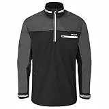 Stuburt Herren Evolution Reflektierender Feuchtigkeitstransport wasserdichte Jacke, Mantel, Schwarz, S