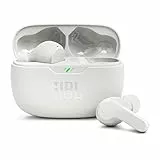 JBL Wave Beam – Kabellose In-Ear Ohrhörer mit IP54 und IPX2 Wasserdichtigkeit – Freisprechfunktion und 32 Stunden Akkulaufzeit – Weiß