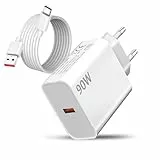 90W USB Ladegerät für Xiaomi,Netzteil Ladekabel für Xiaomi 15 Ultra/15 Pro/14T 14C 13T 12T 14 13 12 Lite,Redmi Note 14 Pro+ 5G/13 13C 12 11 10,Poco X7 X6 F7 F6 M7 Schnellladegerät Turbo Hyper Charge