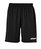 uhlsport Herren Club Shorts, schwarz/Weiß, L