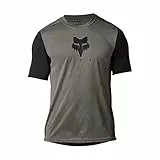 Fox Racing Absolute Ss Prem Tee Windbreaker Herren, Grau, 2X