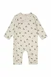 Noppies Baby Unisex Baby U Playsuit ls Noumea AOP Overalls, RAS1202 Oatmeal-P611, 74