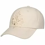 Barts Smoothe Cap Basecap Baseballcap Baumwollcap Damen/Herren - Metallschnalle, mit Schirm Frühling-Sommer Herbst-Winter Frühjahr Sommer Herbst Winter - One Size cremeweiß