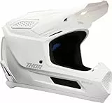 Thor MX Motocross Cross Helm Fleet Whiteout Weiss, Größe: Größe L (59-60)