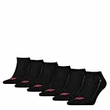 Levi’s Sneaker-Socken, langlebige und weiche Socken aus Bio-Baumwolle mit verstärkter Ferse und Spitze, 6er-Pack