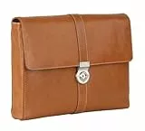 LEONHARD HEYDEN Aktenmappe mit Laptopfach Bergamo Conference Briefcase Light Brown braun
